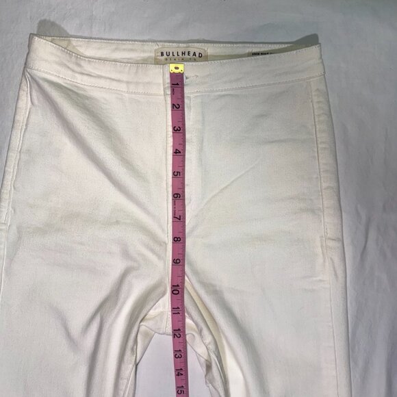 Bullhead Denim Co. Uber High Rise Skinniest White Jeans – Size 7 - Picture 4 of 12
